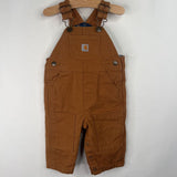 Size 6m: Carhartt Brown Lined Overalls