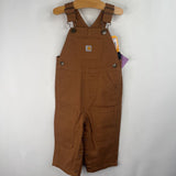 Size 12m: Carhartt Brown Overalls