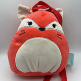 Squishmallow Fox Plush Backpack