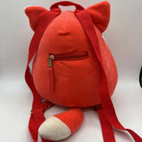 Squishmallow Fox Plush Backpack