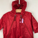 Size 18m: Tuffo Red Rainsuit