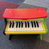Melissa & Doug Wooden Red/Green/Yellow Piano