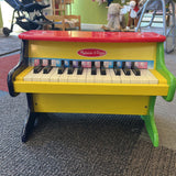 Melissa & Doug Wooden Red/Green/Yellow Piano