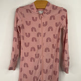 Size 6-12m (70): Hanna Andersson Pink Rainbow 1pc PJs