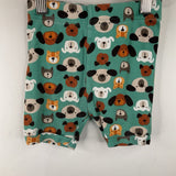 Size 3: Old Navy Green Dogs 2pc Shorty PJs