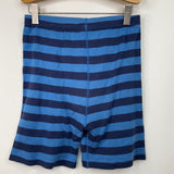Size 12 (150): Hanna Andersson Blue Striped 2pc Shorty PJs