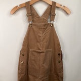 Size 10-12: Goumi Tan Corduroy Overalls NEW