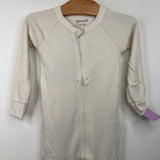 Size 18-24m: Goumi Beige Footed Long Sleeve PJS NEW