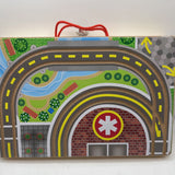 Melissa & Doug Wooden Take Along Town