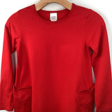 Size 10 (140): Hanna Andersson Red Long Sleeve Dress