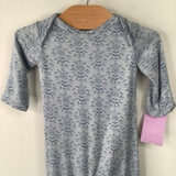 Size NB: Kate Quinn Blue Floral 1pc PJs