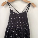 Size 12: Gap Black White Polka Dots Tank Dress