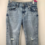 Size 12: Gap Light Wash Adjustable Waist Jeans