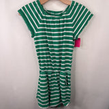 Size 10: GAP Green/White Shorty Romper
