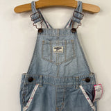 Size 3: Osh Kosh B'Gosh Blue Striped Overalls