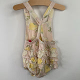 Size 3-6m: Milkberry Pink Pear Tank Onesie