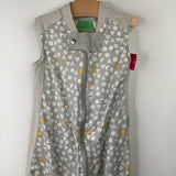 Size S (2-12m): Ergo Pouch Grey/White Patterned Sleepsack