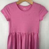Size 8-9: Primary Pink Short Sleeve Dress
