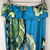 Size L: 24 Seven Blue/Green/Black Comfy Pants