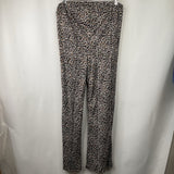 Size L: Oyoangle Brown Cheetah Leggings