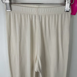 Size 5 (110): Hanna Andersson White Leggings