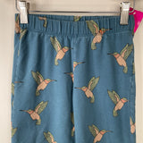 Size 4-5: Carlijnq Blue Hummingbird Cozy Pants