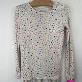 Size 6: Magnetic Me White/Multi Hearts 2pc PJs