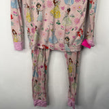 Size 5-6: Little Sleepies Pink Disney Princesses 2pc PJs