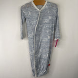 Size NB-3m: Magnetic Me Blue/White Ship Nighty
