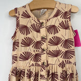 Size 12-18m: Kate Quinn Brown Flower Tank Romper