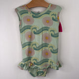Size 12-18m: Kate Quinn Blue Ocean Tank Onesie