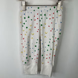 Size 12-18m (75): Hanna Andersson White Good Luck Symbols 2pc PJs