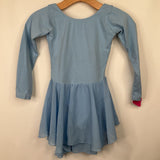 Size 12: Arshiner Blue Long Sleeve Leotard