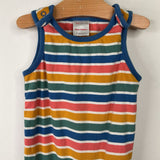 Size 12-18m (75): Hanna Andersson Colorful Striped Tank Romper