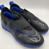 Size 6Y: Nike Air Zoom Black/Blue Slip-On Cleats