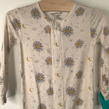 Size 18-24m: Magnetic Me White Sun & Moons 1pc Footy PJs