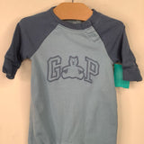 Size 0-3m: Baby Gap Blue Romper