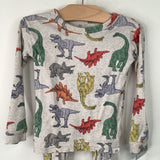 Size 4: Gap Grey Dinosaurs 2pc PJs