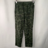 Size 8: Tea Green Camouflage Pants
