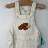 Size 18m: Christian Robinson Cream w/ Buffalo Overall