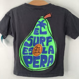 Size 4: Zara Grey "Goofy Riders Crew" T-Shirt