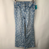 Size 8: Old Navy Blue White Floral Jeans