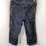 Size 12m: OshKosh B'Gosh Blue Denim Overalls