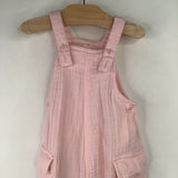 Size 3-6m: Gap Pink Linnen Overalls