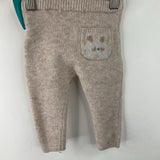 Size 3-6m: Zara Creme Fuzzy Pants