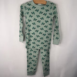 Size 4 (100): Hanna Andersson Green Turtle Print 2pc PJs NEW w/ Tag