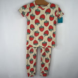 Size 5: GAP Yellow/Red Strawberry Print 2pc Short Sleeve PJs