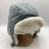 Size OS Youth: 7am Enfants Blue/White Sherpa Lined Hat