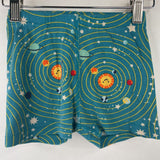 Size 4 (100): Hanna Andersson Blue Solar System 2pc Shorty PJs