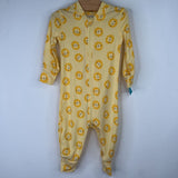 Size 6-12m (70): Hanna Andersson Yellow Lion 1pc PJs